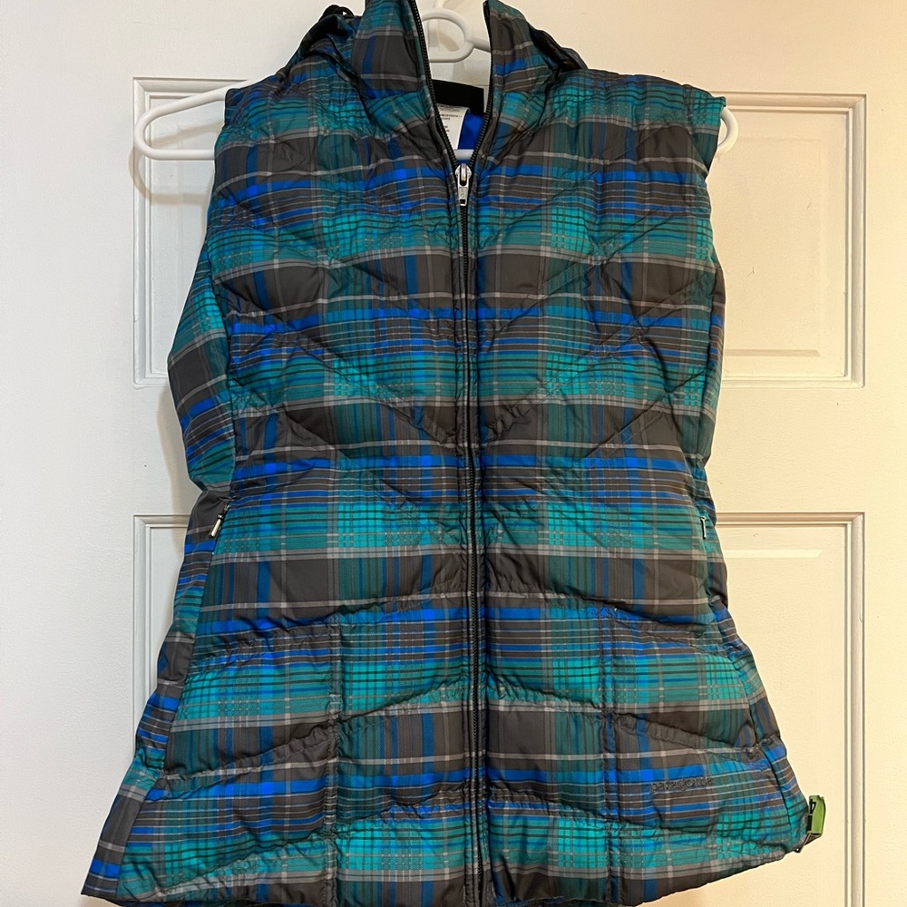 Blue Patagonia vest